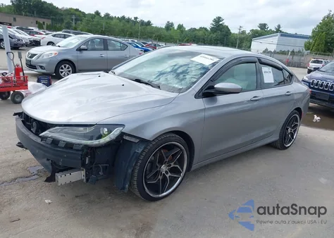 2015 Chrysler 200 S z USA, uszkodzony, nr VIN 1C3CCCDGXFN544003